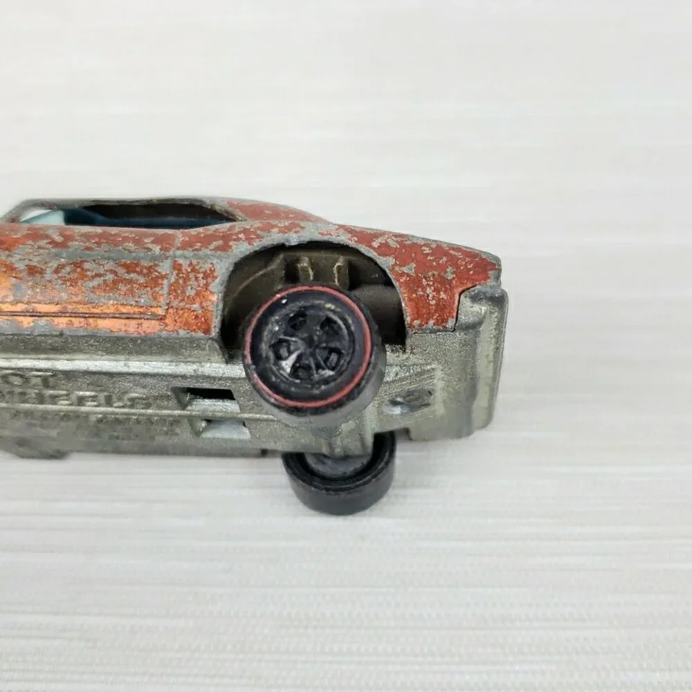 Vintage Hot Wheels Redline Custom Camaro Die Cast Car Hong Kong Mattel Toy Flaws